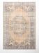 6x9 Peach & Navy Blue Classic Turkish Rug, 180x275Cm