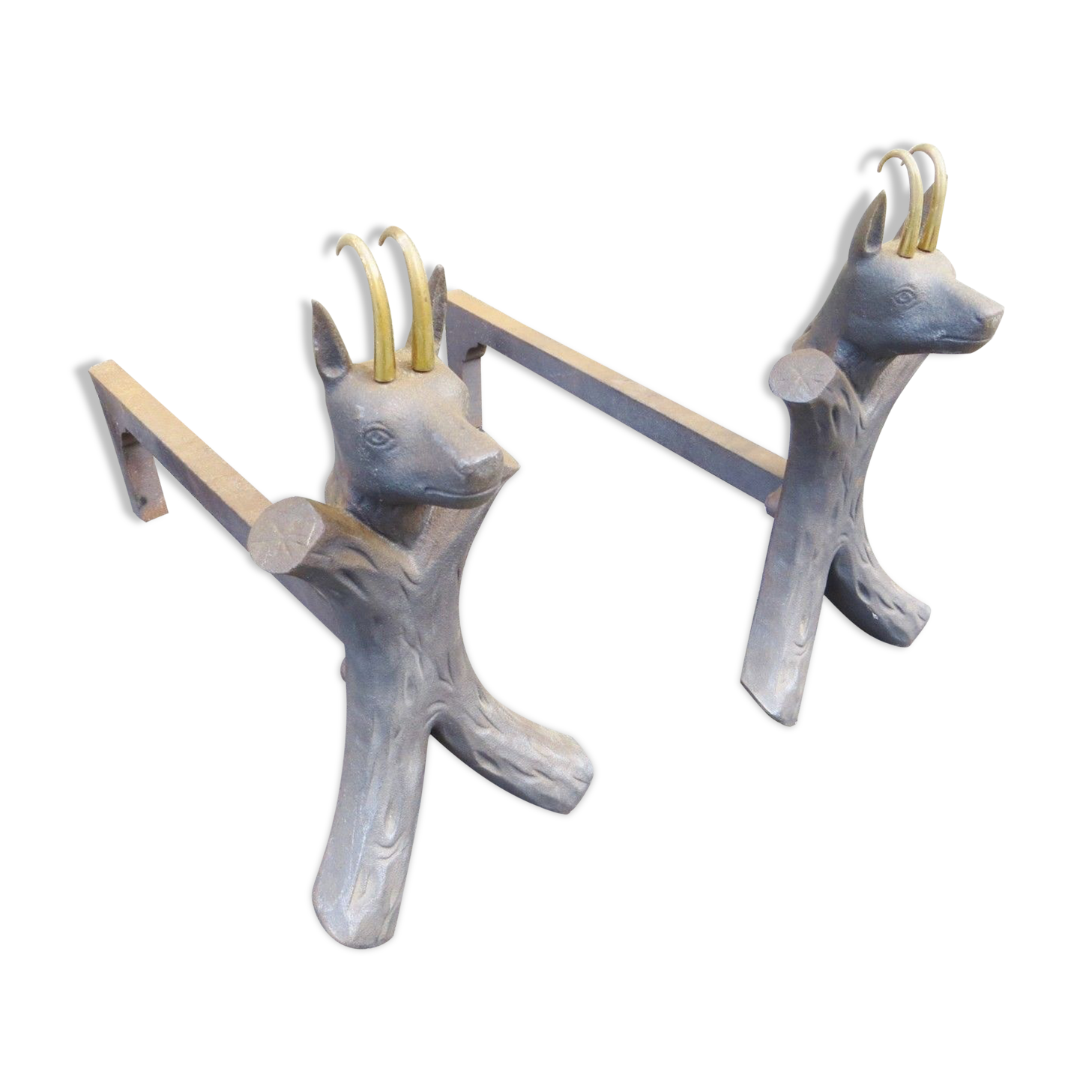Andirons to ibex heads