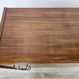 Commode en teck des années 1970 à trois tiroirs