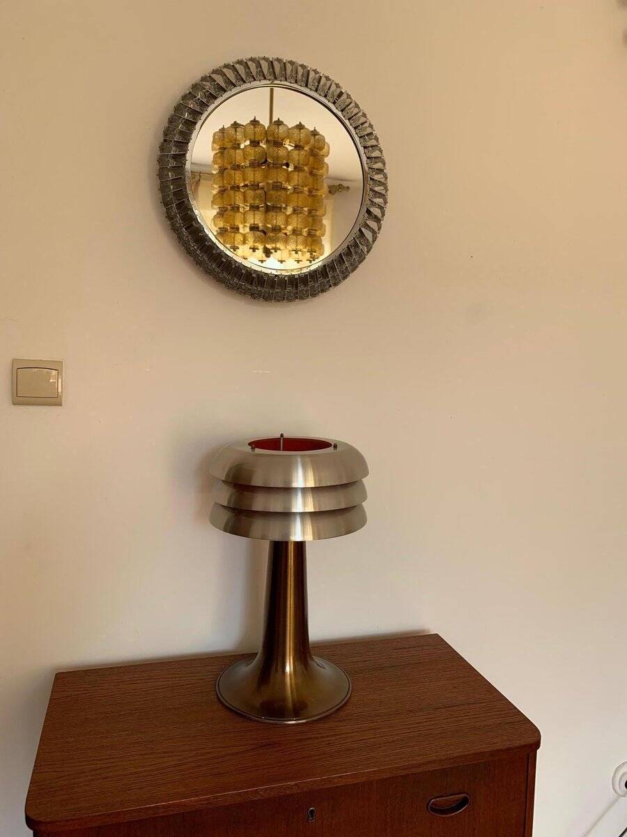 Mirror with Bakalowits crystals from Palwa, 1960s