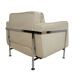 Fauteuil en cuir Robert Haussmann RH 302 pour De Sede/Hans Kaufeld