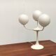 Table lamp in glass and metal by E.R. Nele for Temde, 1960s
