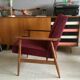 Fauteuil original vintage poli 300-190