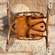 Art Nouveau sheet music or magazine holder, circa 1900, Thonet, turned beech wood