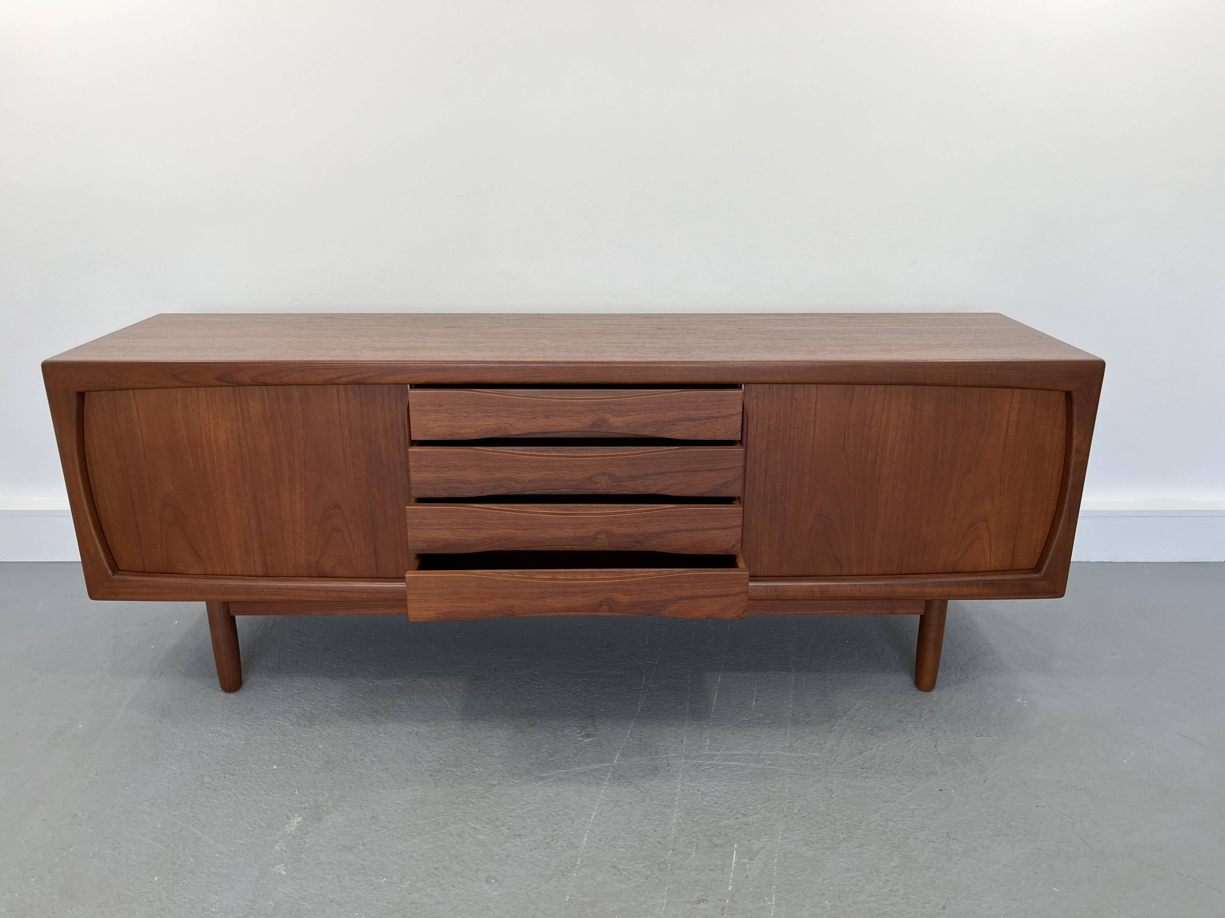 Mid-Century Teak Sideboard by Johannes Andersen for Uldum Mobelfabrik, 1960s