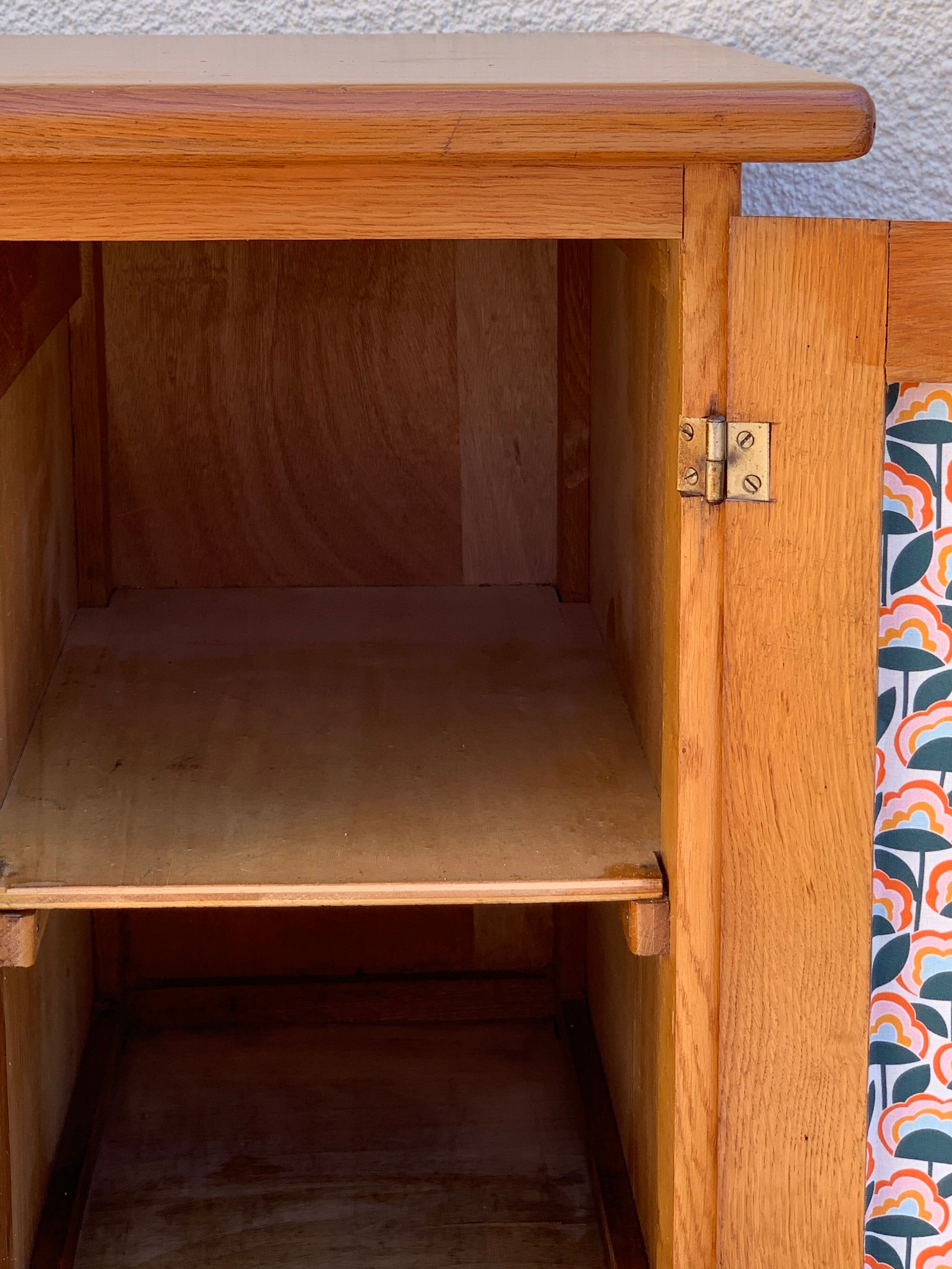 Office schoolmaster 1950 solid oak