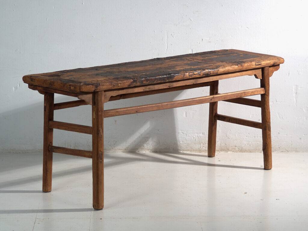 Old pine wood console – China, circa 1930