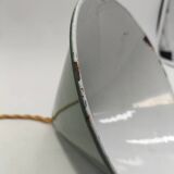 Enamelled sheet metal cone suspension