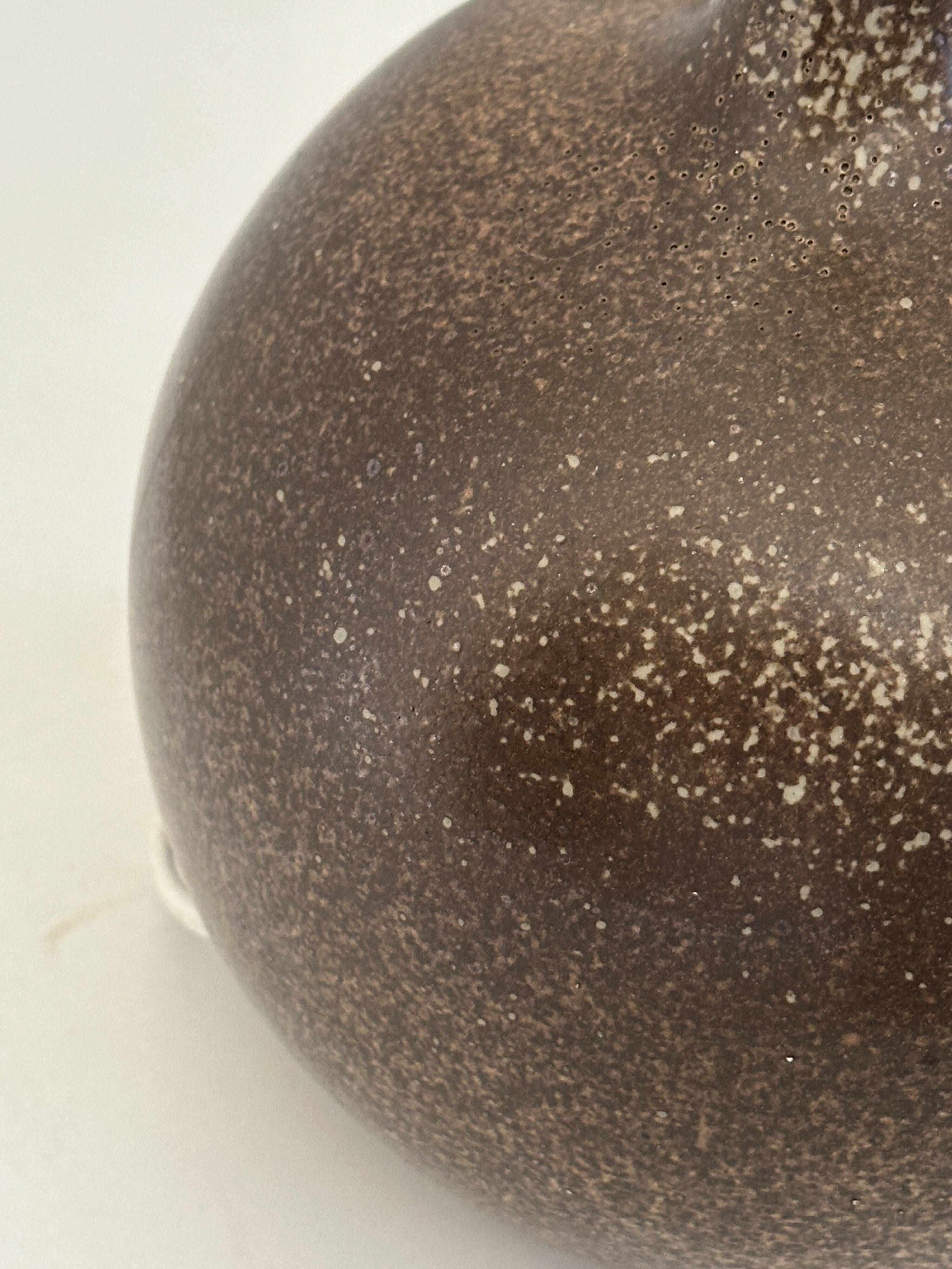 Vintage stoneware ceramic lamp from the 60s