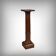 Colonne en noyer massif, style Louis XVI – fin XIXe