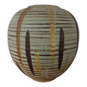 Large German ceramic floor vase, 1960s