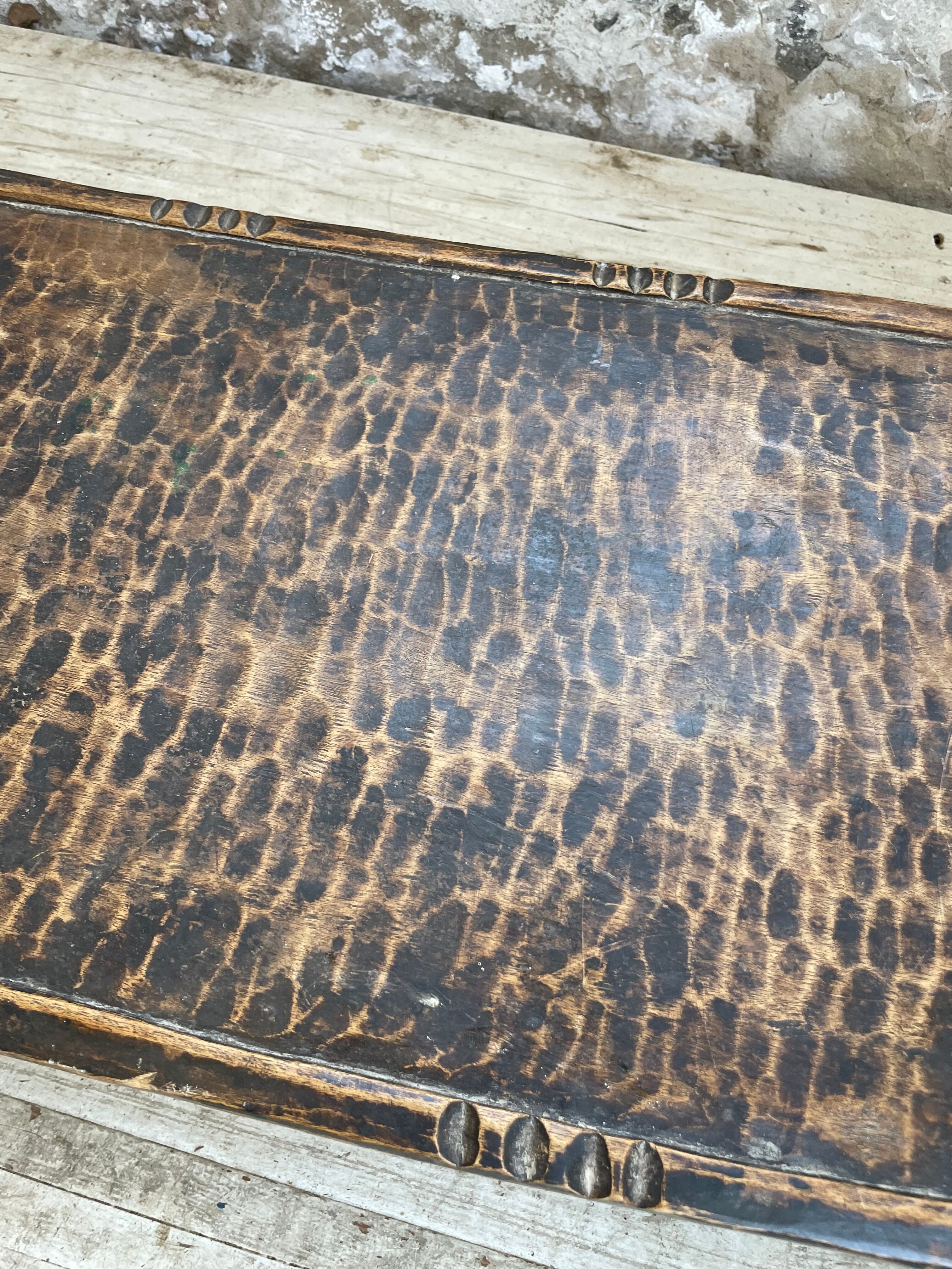 Senoufo coffee table bench from the 60s