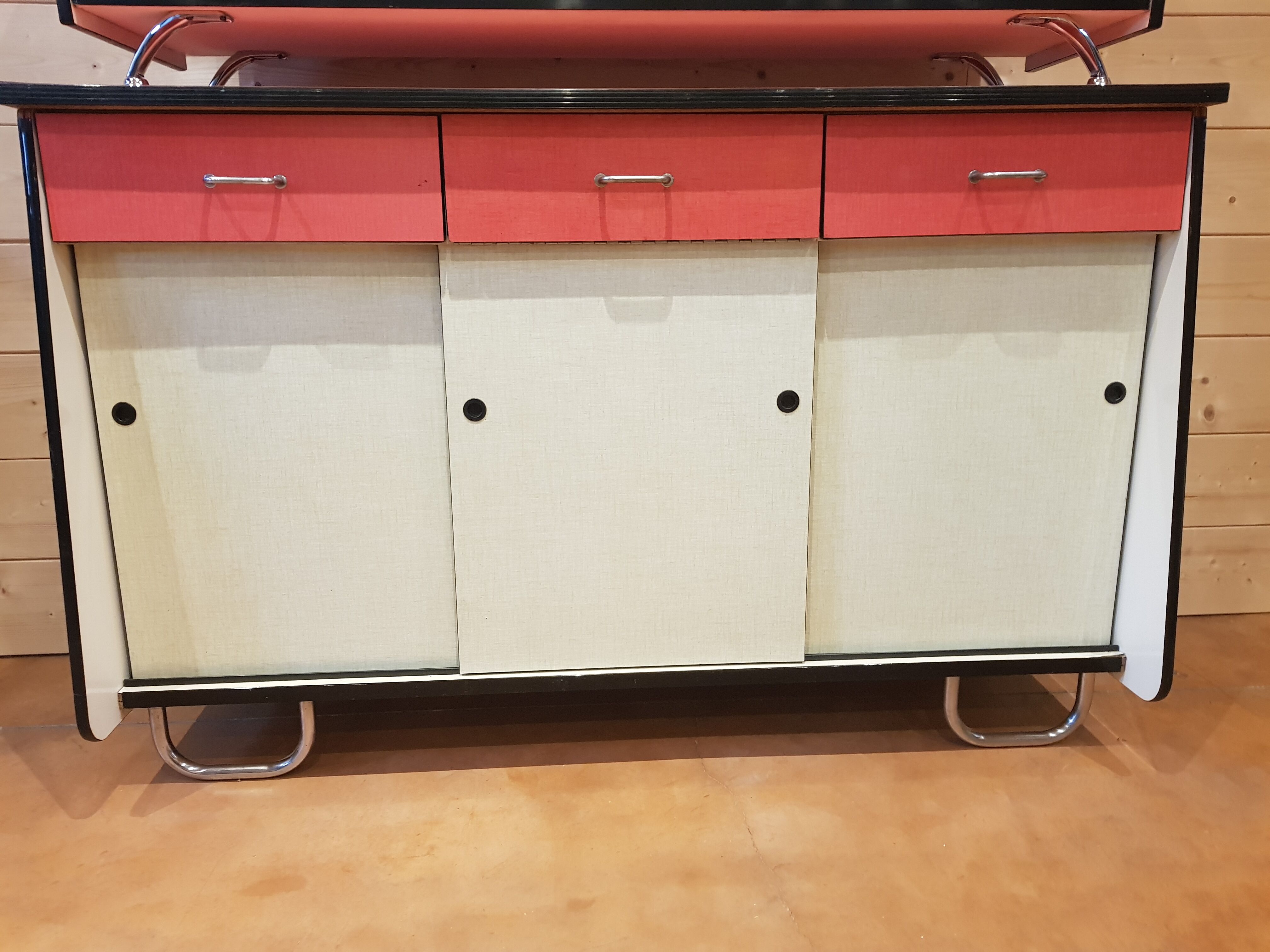 Formica Furniture 60s "AD HOC / Bourgoin France"