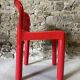 4 chairs model 4875 by C. Bartoli for Kartell, 1970
