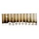 Smoked glass flutes pierre schneider