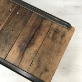 Industrial coffee table