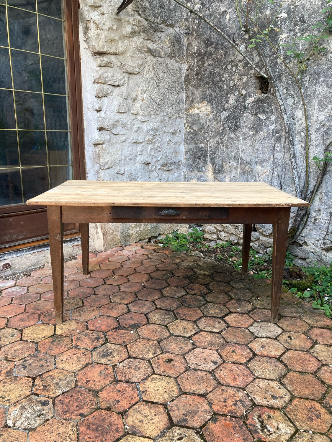 Vintage farmhouse table