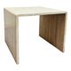 Table d’appoint vintage travertin