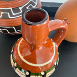 Trio of vintage ceramic vases