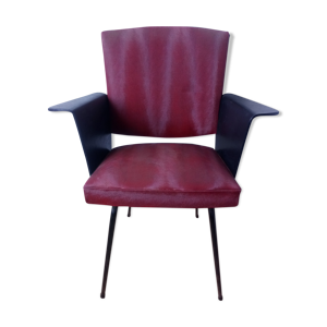 fauteuil en skaï et