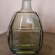 Antique smoked glass bottle, Art Deco style
