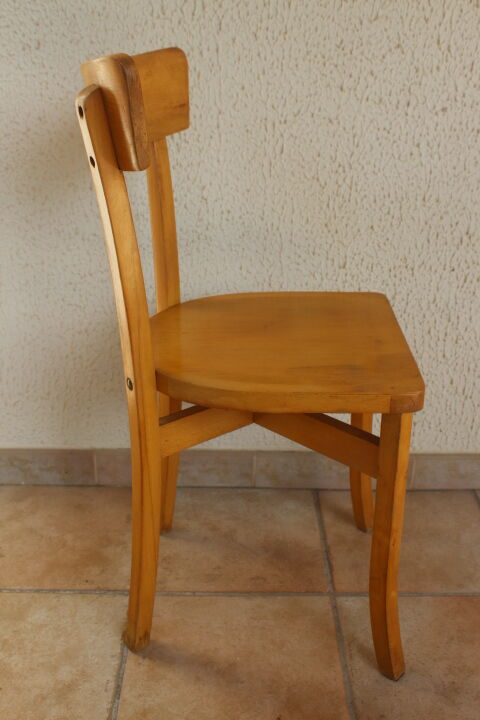 Duo de chaises bistrot années 60