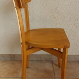 Duo of bistro chairs 60s