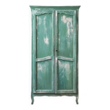 Patinated vintage Parisian wardrobe
