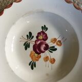 Series of 8 soup plates