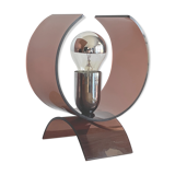 Space age office lamp in plexiglas, 1970s