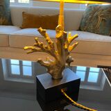 Maison Charles lamp signed model CORAIL bronze