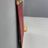 Vintage Wall-Mounted Hallway Panel with Hooks, Mirror & Shelf, 1960s