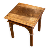 Vintage walnut coffee table side table.