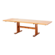 Scandinavian Drop-leaf Pine Shaker Dining Table 1960s