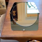 Double shade mirror 43x66 vintage 1970