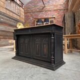 Oak counter, late 19th century