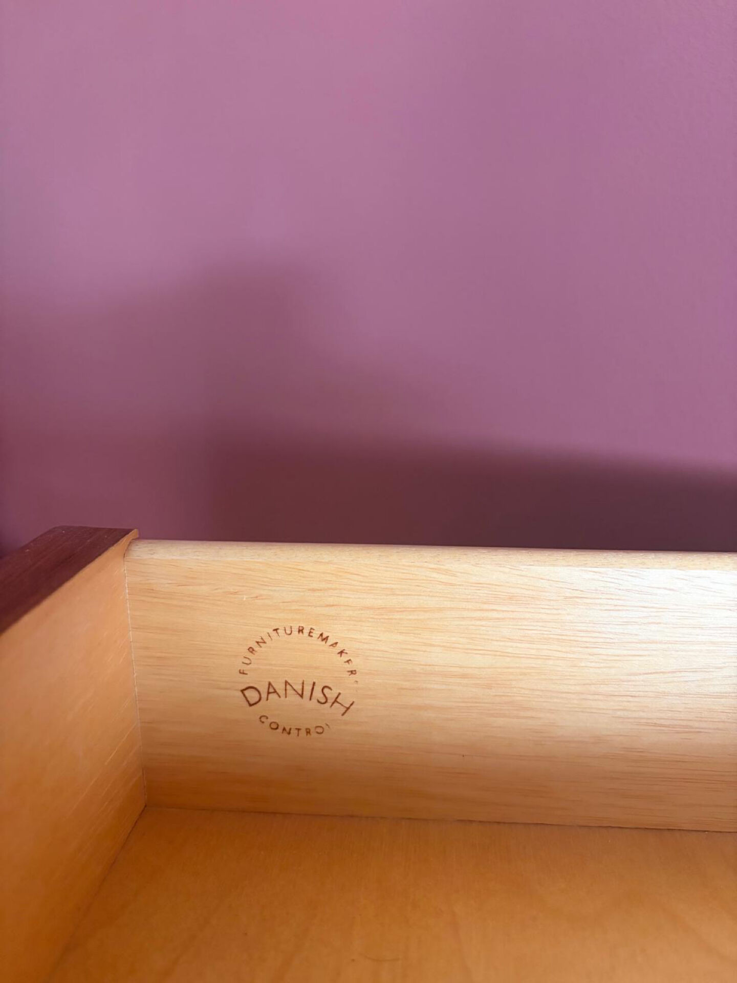 Teak console by Arne Wahl Iversen