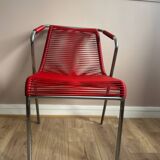 Chaise vintage Scoobidou rouge