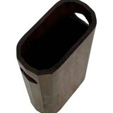 Porte-parapluies vintage en bois, design minimaliste des années 1960