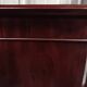 English style display cabinet in marquetry mahogany.