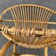 Fauteuil corbeille rotin