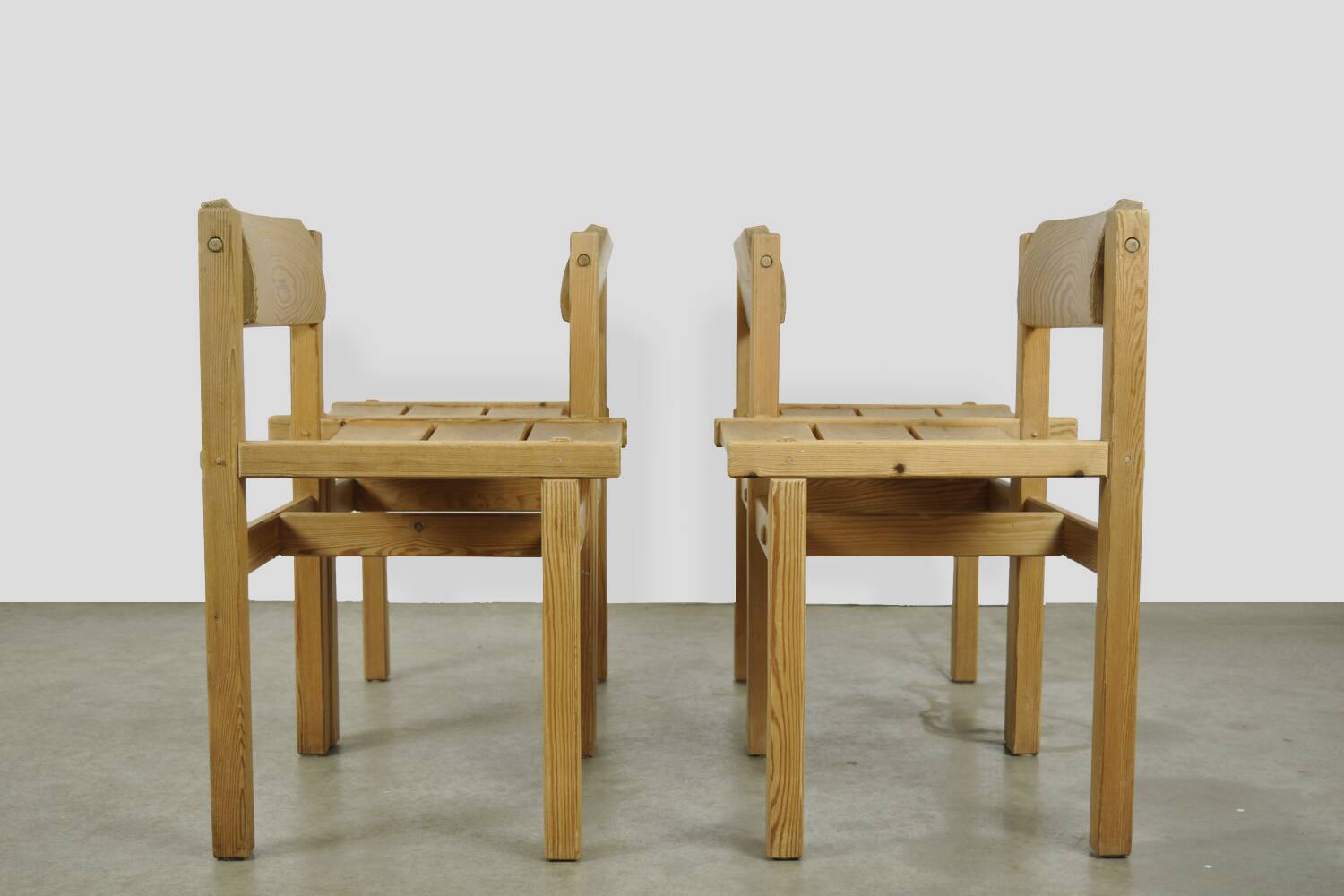 Vintage “Trybo” dining chairs by EDVIN HELSETH, Norway 1960s