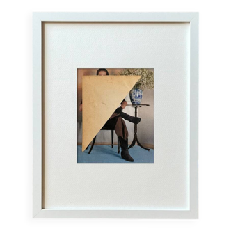 Le Pot de Fleurs - Collage original