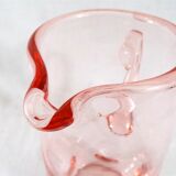 Antique pitcher made of blown glass