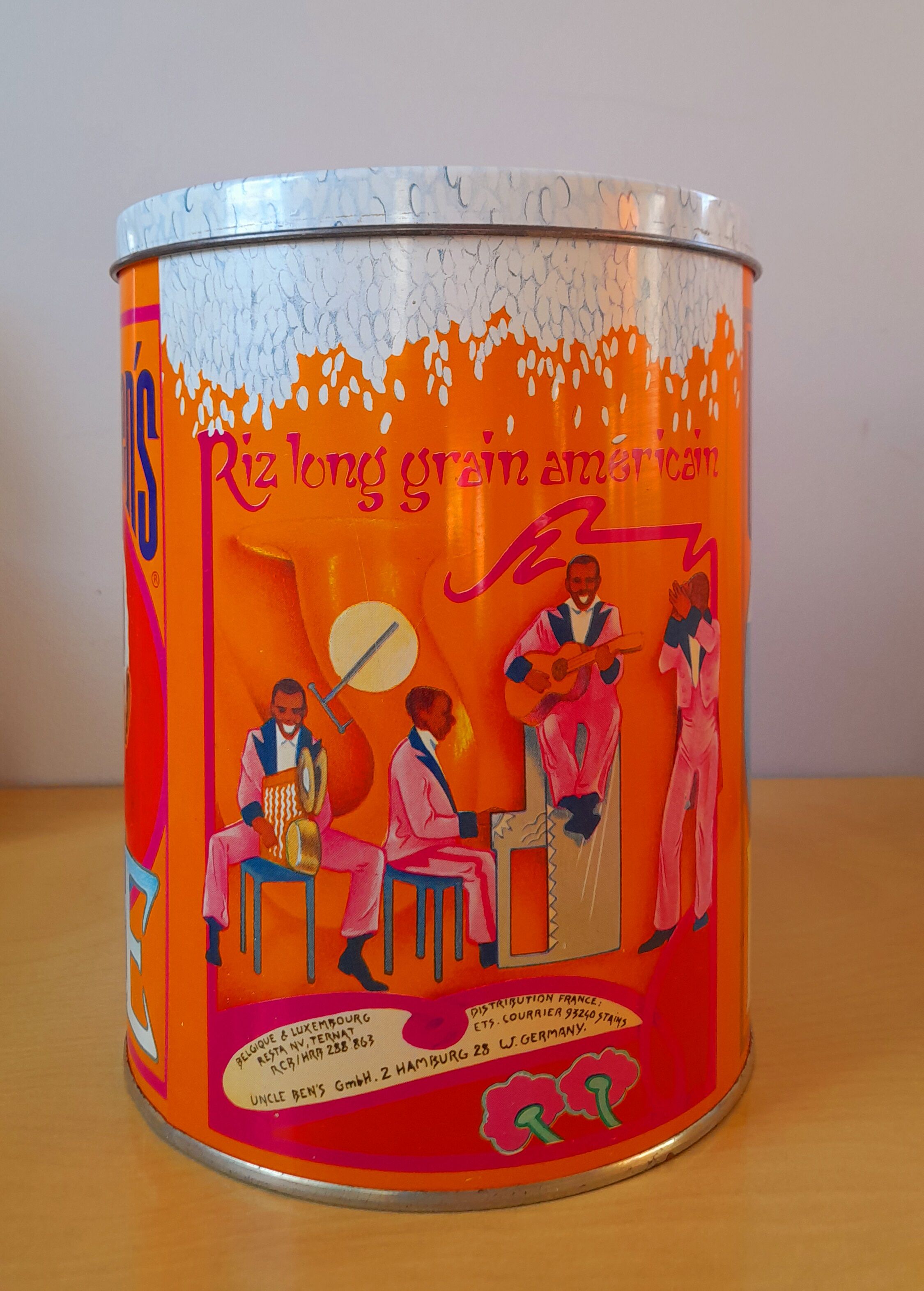 Advertising metal box