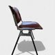 Set of 4 DSC 106 chairs by G. Piretti for Castelli - Circa 1960