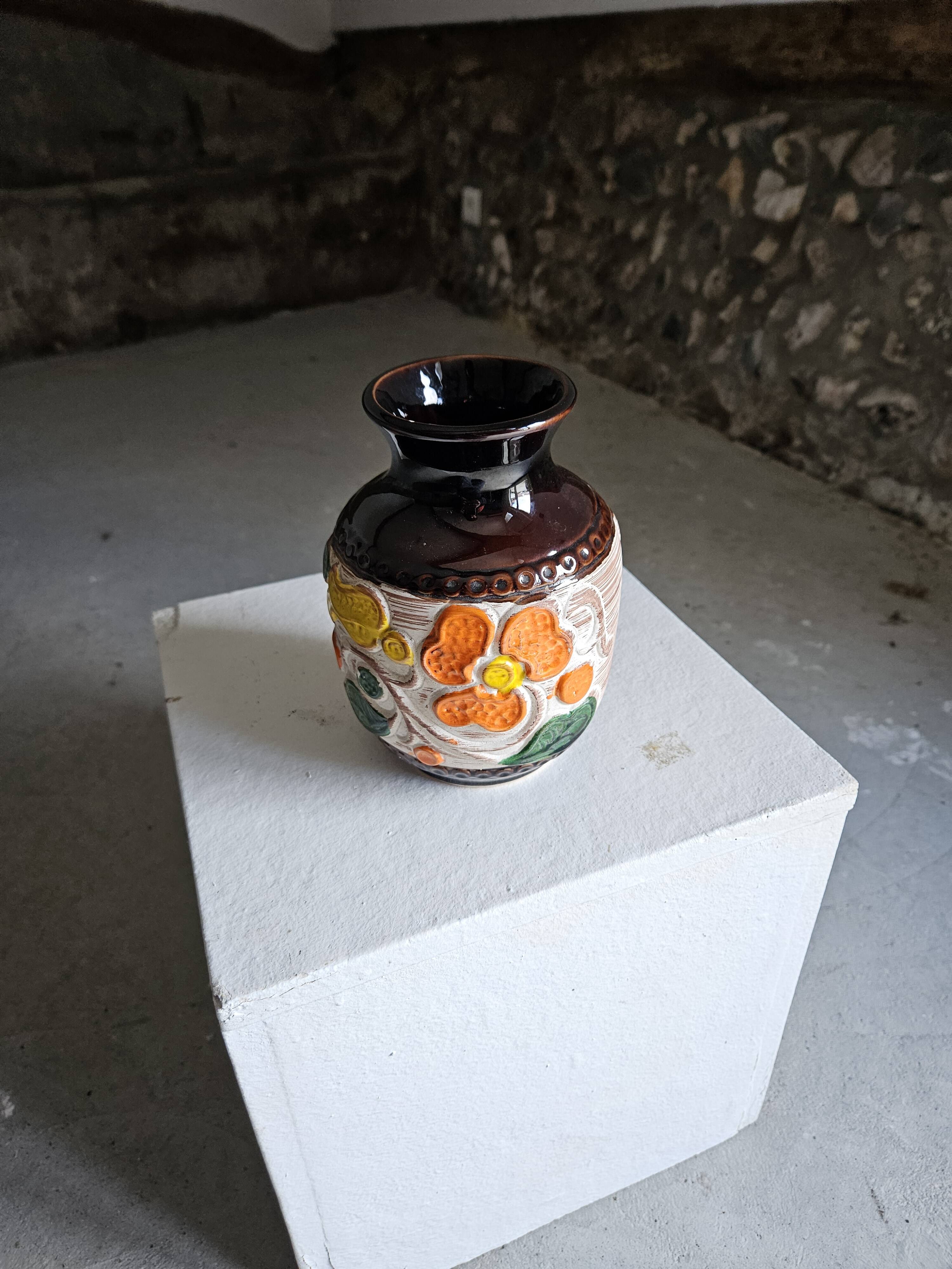 Ceramic vase 1930 keramik Bay West German