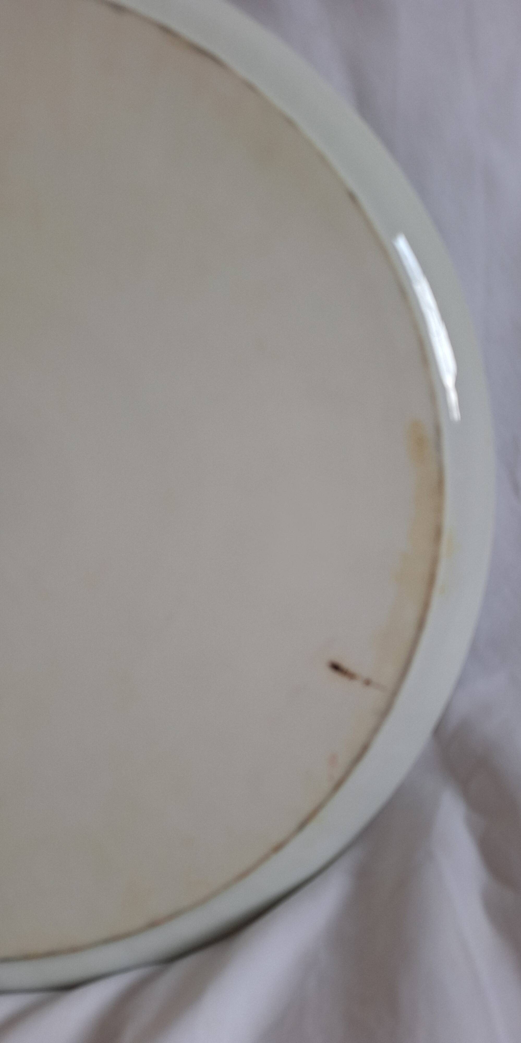 Vintage porcelain presentation plate