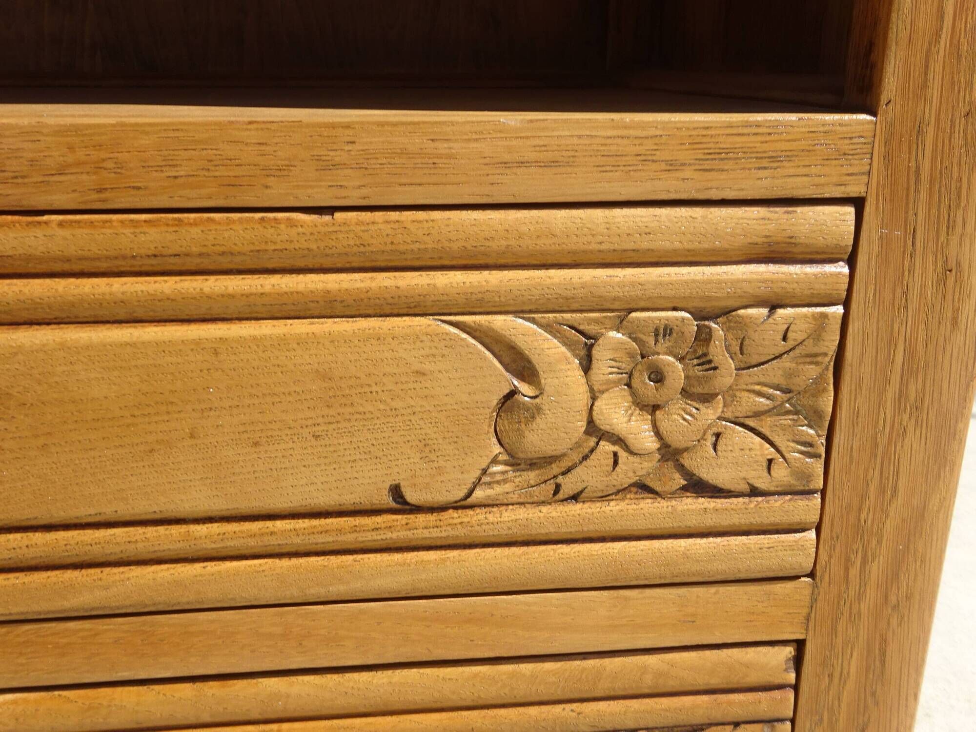 Small Art Deco piece of furniture, marble top.