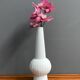 White bisuit ceramic vase by KPM 1960s